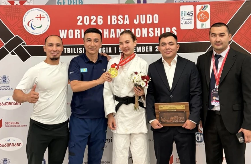 Казахстанская спортсменка Альфия Тлеккабыл стала чемпионкой мира по пара дзюдо