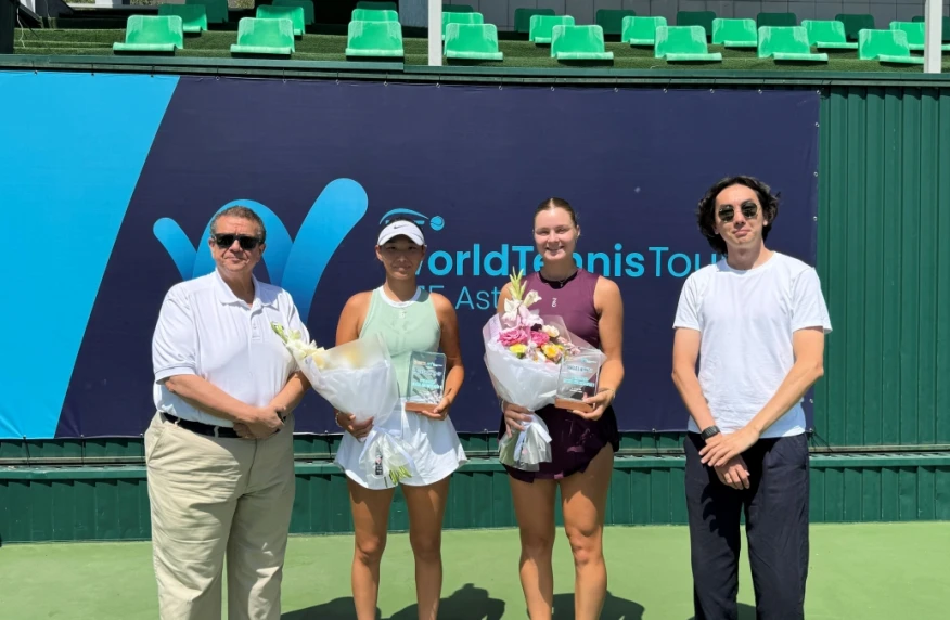 Астанада халықаралық World Tennis W15 турнирінің алғашқы аптасы аяқталды