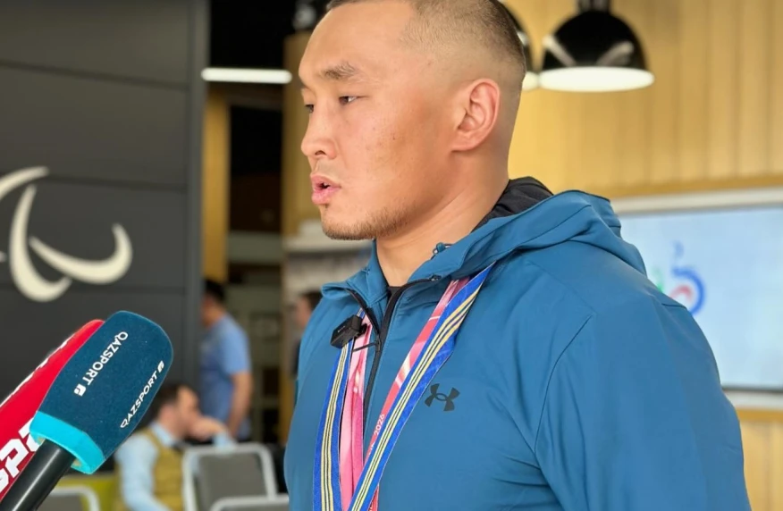 Ербол Хамитов встретился с параатлетами