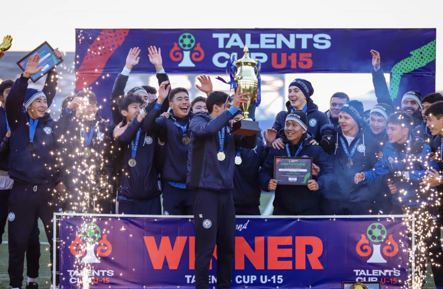 Команда академии КФФ U-16 стала победителем международного турнира Talents Cup в Бишкеке