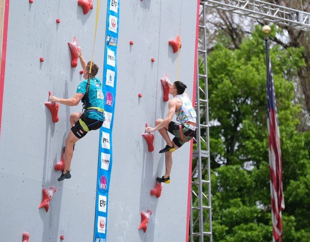 Скалолаз, участник Олимпиады в Париже Амир Маймуратов: Это интересно, захватывающе, но очень опасно и трудно